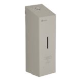 Bezdotykowy automatyczny dozownik mydła w pianie MERIDA STELLA AUTOMATIC SLIM STONE GREY LINE na jednorazowe wkłady 800 ml, szary kamienny