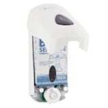 Dozownik mydła w pianie MERIDA TOP MAXI na wkłady 700 g, tworzywo ABS, biały, okienko szare