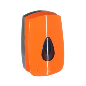 Automatyczny bezdotykowy dozownik mydła w pianie MERIDA UNIQUE AUTOMATIC ORANGE SPARK LINE