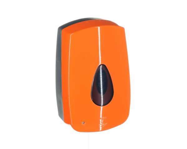 Automatyczny bezdotykowy dozownik mydła w pianie MERIDA UNIQUE AUTOMATIC ORANGE SPARK LINE