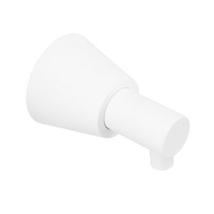 Dozownik mydła w płynie ścienny, STOŻEK, biały