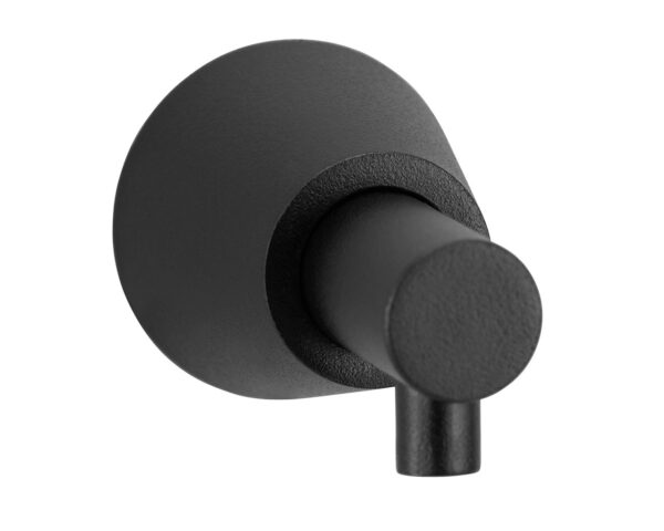 Dozownik mydła w płynie ścienny, STOŻEK, czarny Dozownik mydła w płynie ścienny, STOŻEK, czarny