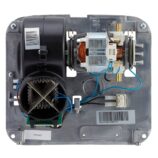 Suszarka do rąk MERIDA SANIFLOW PLUS z przyciskiem, stalowa, biała