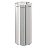 Stalowy kosz samogaszący polerowany, poj. 30 l