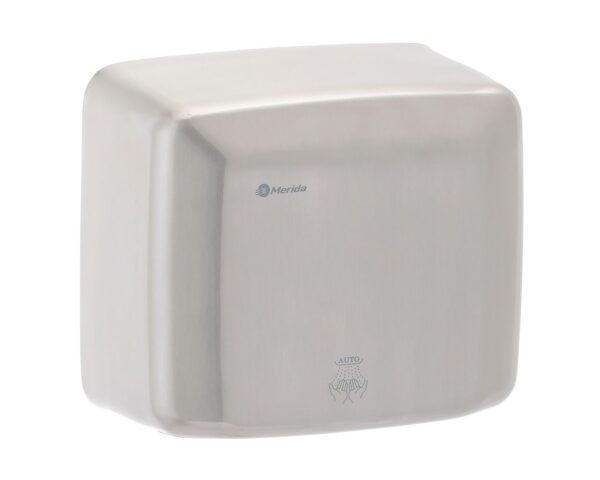 Suszarka do rąk MERIDA CUBEFLOW PLUS, stal matowa Suszarka do rąk MERIDA CUBEFLOW PLUS, stal matowa