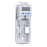 Elektroniczny odświeżacz powietrza LCD MERIDA HARMONY, tworzywo, biały transparentny