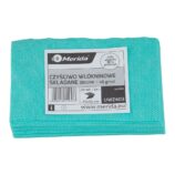 Czyściwo włókninowe w listkach, ZIELONE, 25 x 40 cm, paczka 20 szt.