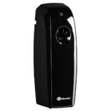 Elektroniczny odświeżacz powietrza LCD z programatorem, tworzywo ABS, czarny