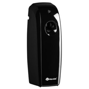 Elektroniczny odświeżacz powietrza LCD z programatorem, tworzywo ABS, czarny