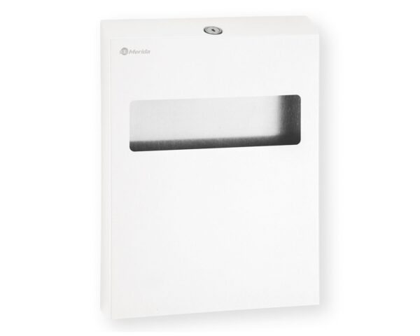 Pojemnik na podkładki na deskę sedesową MERIDA STELLA WHITE LINE, biały Pojemnik na podkładki na deskę sedesową MERIDA STELLA WHITE LINE, biały