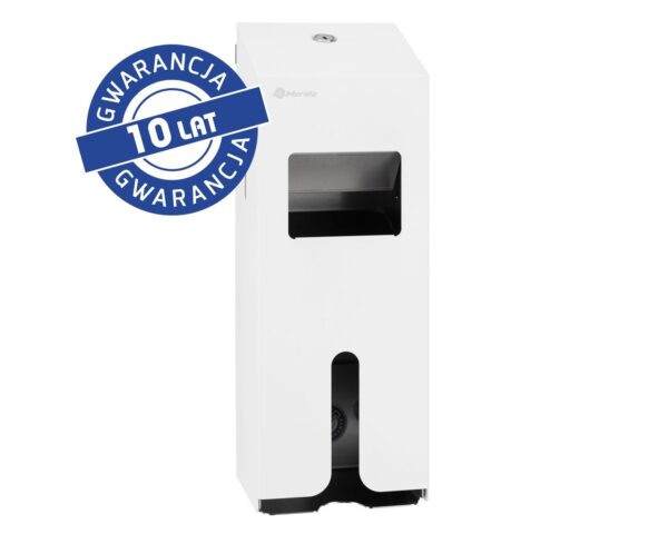 Pojemnik na tampony i podpaski MERIDA STELLA WHITE LINE, biały Pojemnik na tampony i podpaski MERIDA STELLA WHITE LINE, biały