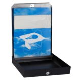 Pojemnik na podkładki na deskę sedesową MERIDA STELLA BLACK LINE, czarny