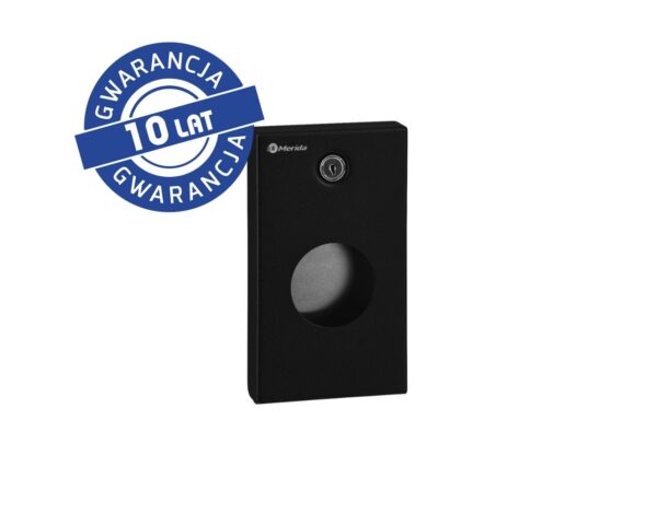 Pojemnik na torebki higieniczne MERIDA STELLA BLACK LINE, czarny