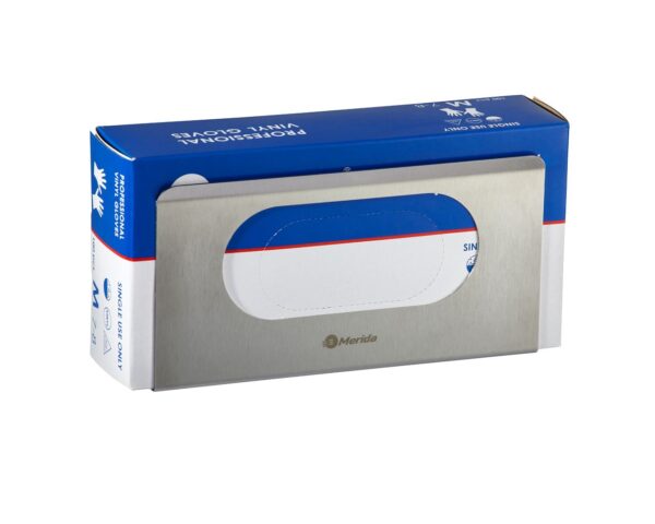 Uchwyt na kartonik z rękawiczkami lub chusteczkami MERIDA STELLA, stal matowa Uchwyt na kartonik z rękawiczkami lub chusteczkami MERIDA STELLA, stal matowa