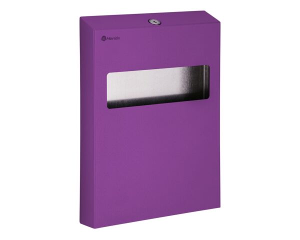 Pojemnik na podkładki na deskę sedesową MERIDA STELLA VIOLET LINE, fioletowy Pojemnik na podkładki na deskę sedesową MERIDA STELLA VIOLET LINE, fioletowy