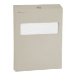 Pojemnik na podkładki na deskę sedesową MERIDA STELLA SILK GREY LINE, szary jedwabisty