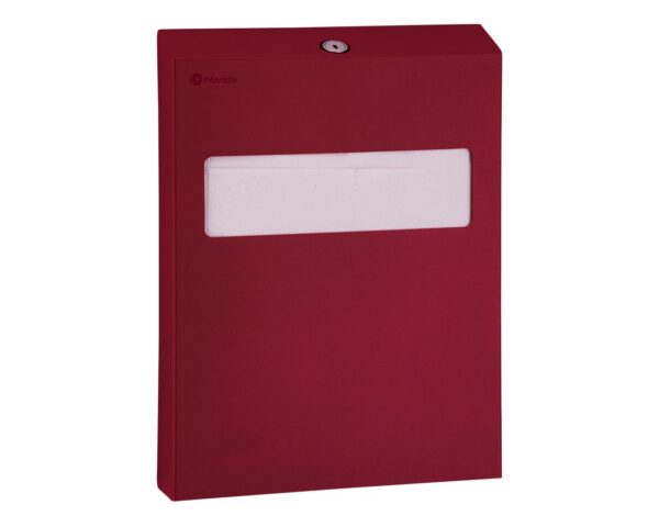 Pojemnik na podkładki na deskę sedesową MERIDA STELLA RED LINE, czerwony Pojemnik na podkładki na deskę sedesową MERIDA STELLA RED LINE, czerwony