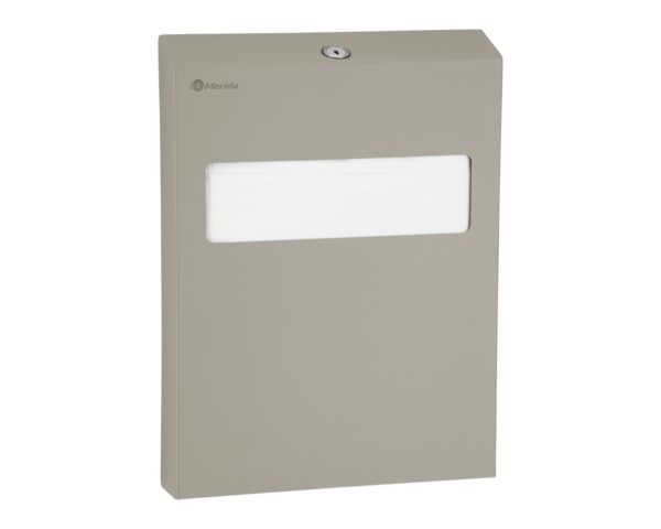 Pojemnik na podkładki na deskę sedesową MERIDA STELLA STONE GREY LINE, szary kamienny Pojemnik na podkładki na deskę sedesową MERIDA STELLA STONE GREY LINE, szary kamienny