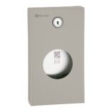 Pojemnik na torebki higieniczne MERIDA STELLA STONE GREY LINE, szary kamienny