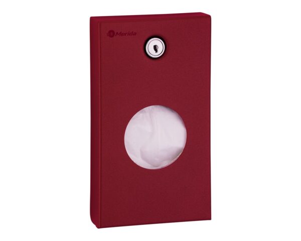 Pojemnik na torebki higieniczne MERIDA STELLA RED LINE, czerwony Pojemnik na torebki higieniczne MERIDA STELLA RED LINE, czerwony