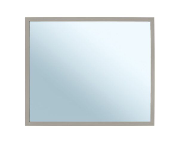 Lustro w ramie metalowej - szarej kamiennej MERIDA STELLA STONE GREY LINE, 50 x 60 cm Lustro w ramie metalowej - szarej kamiennej MERIDA STELLA STONE GREY LINE, 50 x 60 cm