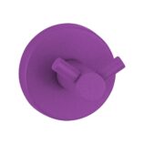 Wieszak podwójny MERIDA STELLA VIOLET LINE, fioletowy