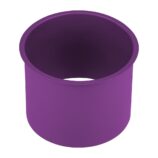 Kołnierz kosza nablatowy okrągły MERIDA STELLA VIOLET LINE, fioletowy