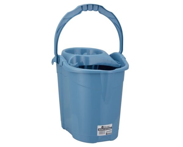 Wiadro z wyciskarką, poj. 14 l, niebieskie