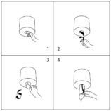 Ręczniki papierowe w roli MERIDA ECONOMY MINI, szare, jednowarstwowy, długość 60 m, opakowanie 12 rolek