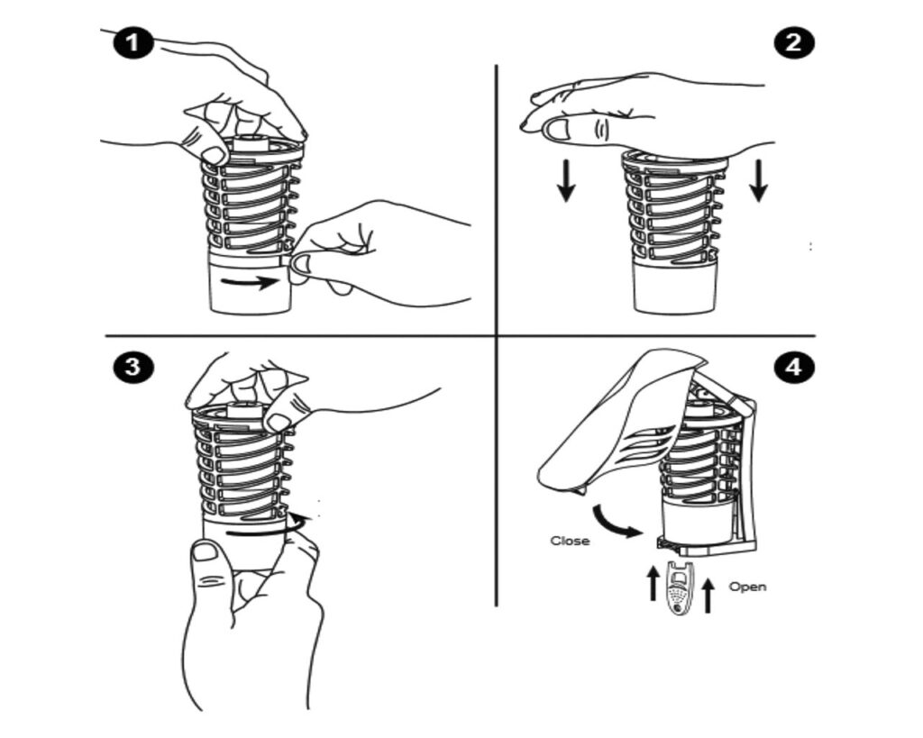 Wkład odświeżacza powietrza PROWIND Świeża bryza (Fraîcheur d'embruns)