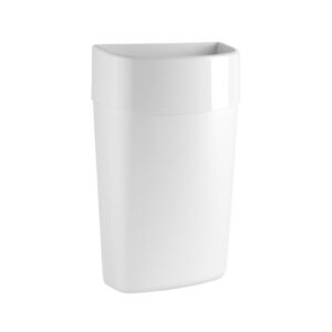 Kosz otwarty wiszący MERIDA COMO/ONE, pojemność 40 litrów, tworzywo ABS, biały