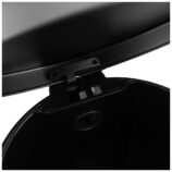 Kosz pedałowy TOP SILENT LUNA, pojemność 20 l, metalowy, czarny matowy