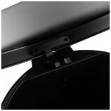 Kosz pedałowy TOP SILENT LUNA, pojemność 8 l, metalowy, czarny matowy