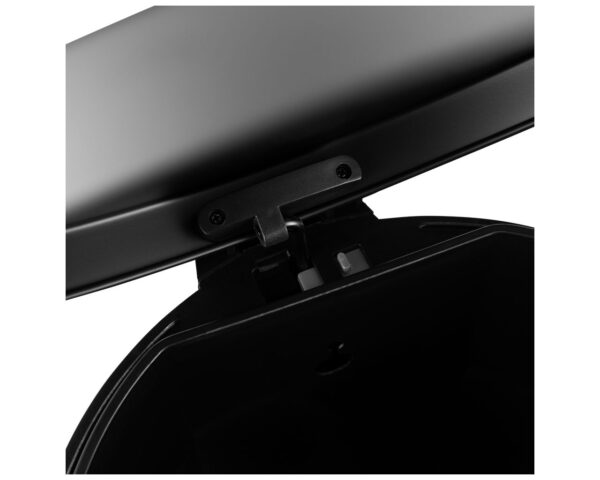 Kosz pedałowy TOP SILENT LUNA, pojemność 5 l, metalowy, czarny matowy Kosz pedałowy TOP SILENT LUNA, pojemność 5 l, metalowy, czarny matowy