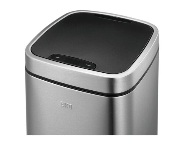Kosz automatyczny SENSOR, bezdotykowy, kwadratowy, stal matowa 21 l Kosz automatyczny SENSOR, bezdotykowy, kwadratowy, stal matowa 21 l