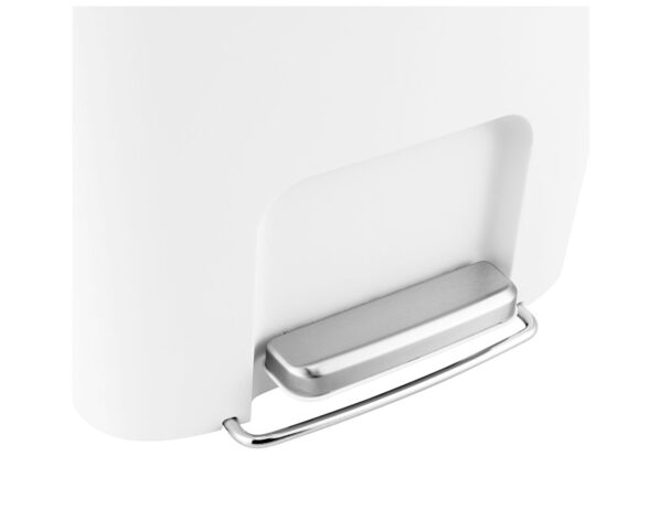 Kosz pedałowy MERIDA ECO PAPER, pojemność 50 l, tworzywo sztuczne, biały Kosz pedałowy MERIDA ECO PAPER, pojemność 50 l, tworzywo sztuczne, biały