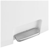 Kosz pedałowy HANA, pojemność 70 l, tworzywo sztuczne, biały