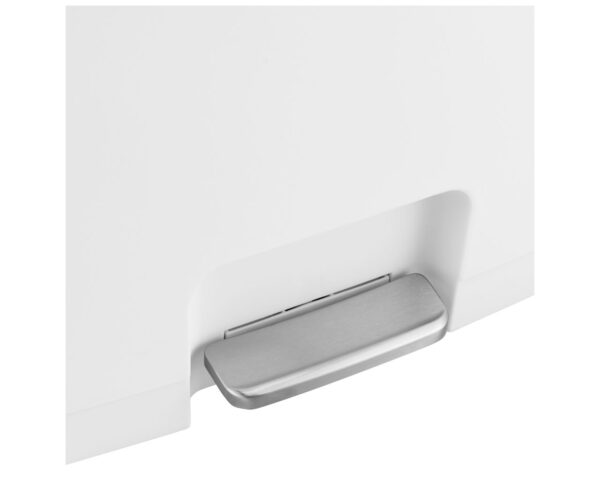 Kosz pedałowy HANA, pojemność 70 l, tworzywo sztuczne, biały Kosz pedałowy HANA, pojemność 70 l, tworzywo sztuczne, biały