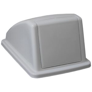 Pokrywa do kosza KJS705, szara, z uchylną klapą