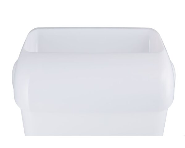 Kosz otwarty wiszący MERIDA HARMONY, pojemność 23 l, tworzywo, biały transparentny Kosz otwarty wiszący MERIDA HARMONY, pojemność 23 l, tworzywo, biały transparentny