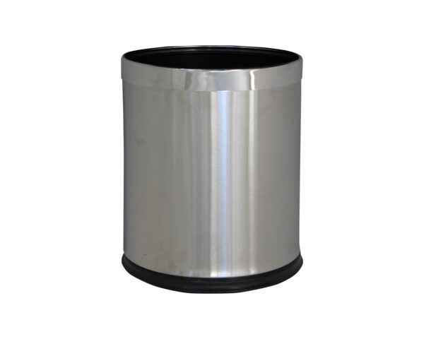 Kosz ze stali nierdzewnej otwarty matowy, poj. 10 l