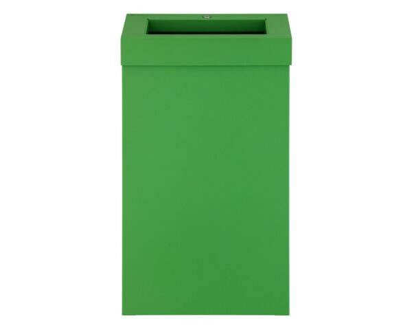 Kosz na odpady otwarty MERIDA STELLA SLIM GREEN LINE, pojemność 27 l, zielony Kosz na odpady otwarty MERIDA STELLA SLIM GREEN LINE, pojemność 27 l, zielony