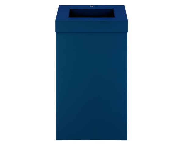 Kosz na odpady otwarty MERIDA STELLA BLUE LINE, pojemność 45 l, niebieski Kosz na odpady otwarty MERIDA STELLA BLUE LINE, pojemność 45 l, niebieski