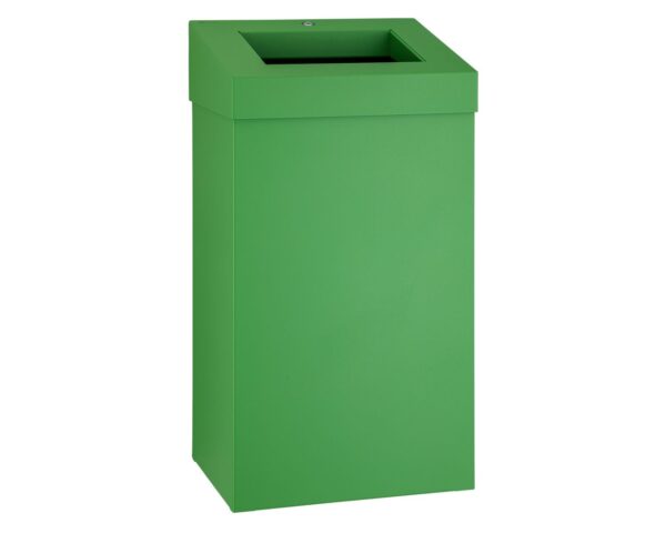 Kosz na odpady otwarty MERIDA STELLA GREEN LINE, pojemność 45 l, zielony Kosz na odpady otwarty MERIDA STELLA GREEN LINE, pojemność 45 l, zielony