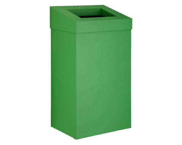 Kosz na odpady otwarty MERIDA STELLA GREEN LINE, pojemność 45 l, zielony Kosz na odpady otwarty MERIDA STELLA GREEN LINE, pojemność 45 l, zielony