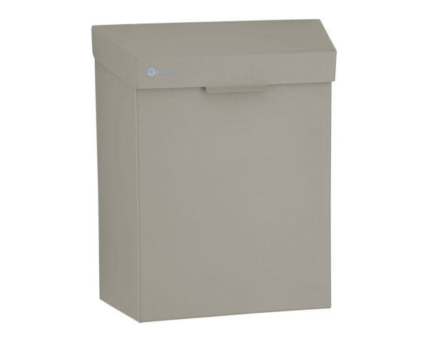 Kosz do damskich toalet MERIDA STELLA STONE GREY LINE 4,5 l, szary kamienny Kosz do damskich toalet MERIDA STELLA STONE GREY LINE 4,5 l, szary kamienny