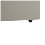 Kosz podblatowy na kółkach MERIDA STELLA STONE GREY LINE, pojemność 60 l, szary kamienny