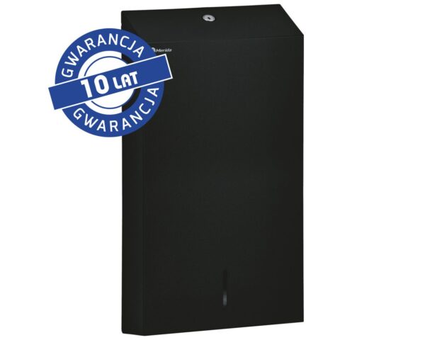 Pojemnik na ręczniki składane MERIDA STELLA SLIM BLACK LINE MEGA, czarny Pojemnik na ręczniki składane MERIDA STELLA SLIM BLACK LINE MEGA, czarny