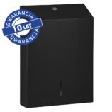 Pojemnik na ręczniki składane MERIDA STELLA SLIM BLACK LINE MAXI, czarny