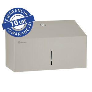 Pojemnik na ręczniki składane MERIDA STELLA STONE GREY LINE MINI, szary kamienny